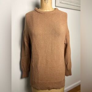 Old Navy women’s brown tunic sweater XS